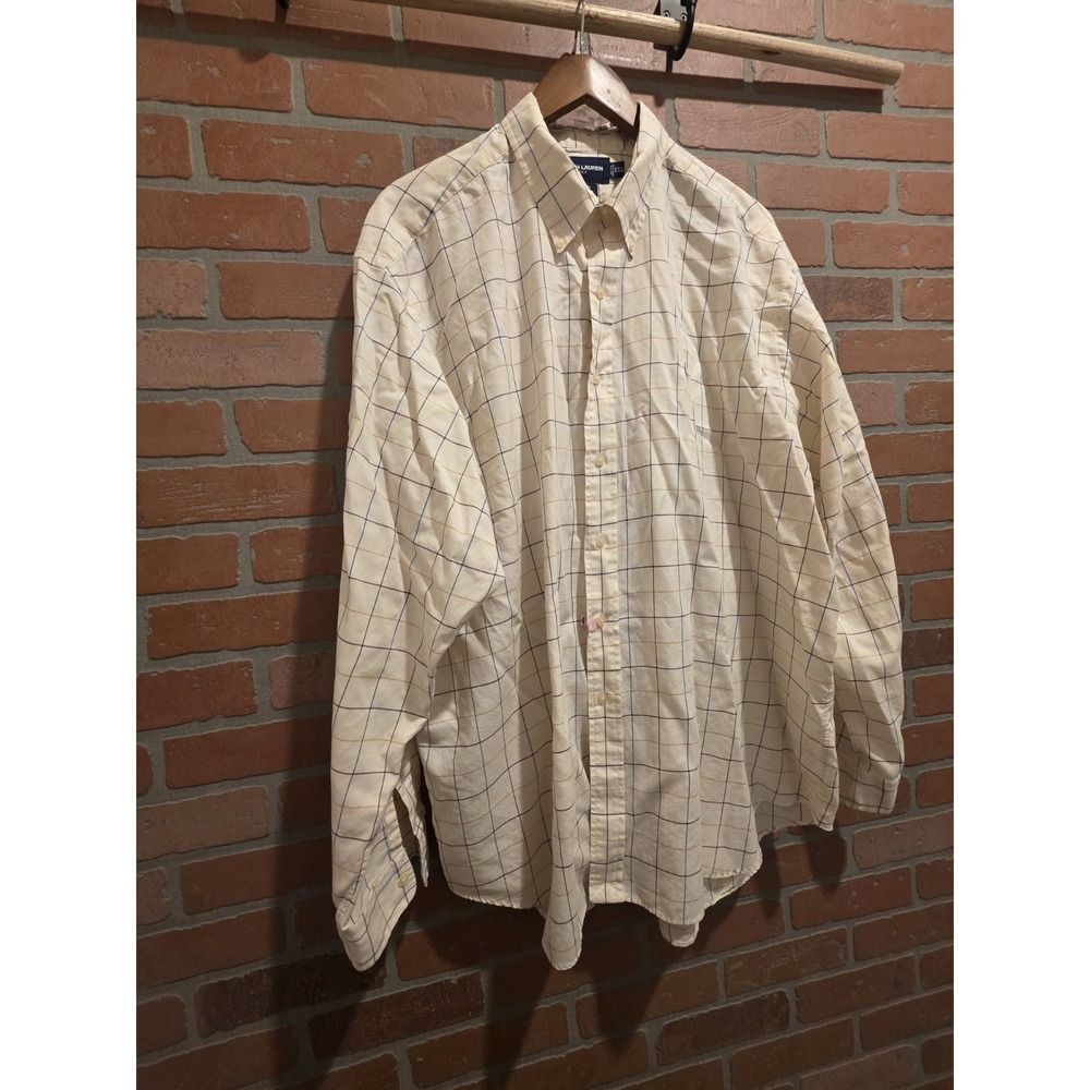 Ralph‎ Lauren Golf Long Sleeve Tilden 100% Cotton XXL Button Down.   Sku 11